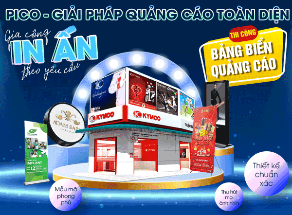 CÔNG TY TNHH SẢN XUẤT THƯƠNG MẠI DỊCH VỤ QUẢNG CÁO IN ẤN PICO