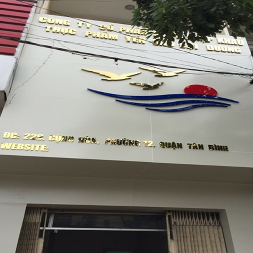 Chữ nổi inox